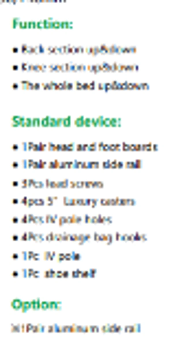 Vin Win 3 Function Manual Bed